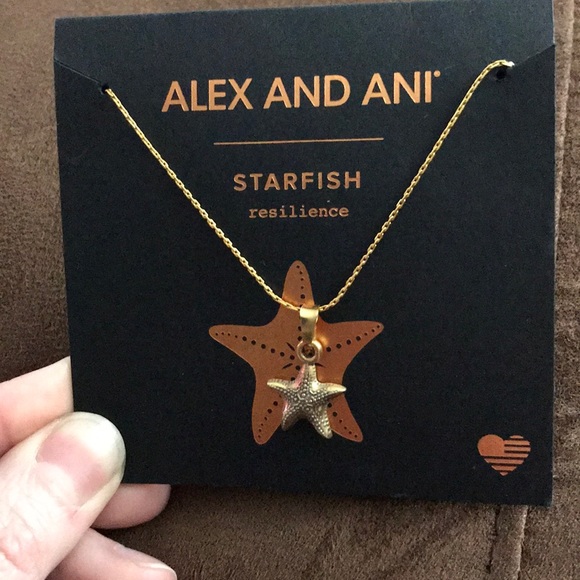 Alex and Ani Jewelry - Fri-YAH Sale • NWOT Alex and Ani Starfish Necklace
